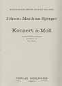 Konzert a-Moll Nr. fr Kontraba und Orchester fr Kontraba und Klavier