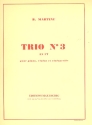 Trio no.3 en ut pour piano, violon et violoncelle Partitur und 2 Stimmen