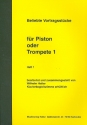 Beliebte Vortragsstcke Band 1 fr Trompete (und Klavier) oder Piston