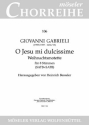 O Jesu mi dulcissime fr SATB Chor Partitur (la)
