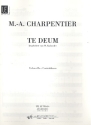 Te deum fr Soli (SSATB), Chor und Orchester Cello/Ba