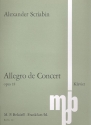 Allegro de Concert op.18 fr Klavier