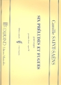 6 preludes et fugues op.99 vol.1 pour orgue
