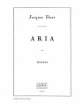 Aria pour voix moyenne, flûte et piano