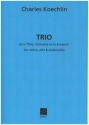 Trio op.92 pour flte, clarinette en la et basson (violon, alto, violoncelle) parties