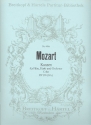 Konzert C-Dur KV299/297C für Flöte, Harfe und Orchester Partitur