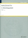 3. Streichquartett op. 16 fr Streichquartett Studienpartitur