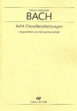 8 Choralvorspiele nach Kantatenstzen fr Melodieinstrument und Orgel Partitur und Oboenstimme (+Trompete in C)