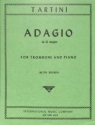 Adaio for trombone and piano BROWN, ED