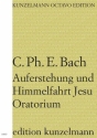 Auferstehung und Himmelfahrt Jesu - Oratorium fr Soli (SATB), Chor und Orchester Partitur (dt)