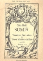 12 Sonatas vol.2 (nos.7-12) for 2 cellos score