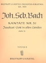 Jauchzet Gott in allen Landen Kantate Nr.51 BWV51 Violine 2