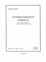 Divertimento corsica pour hautbois, clarinette, basson et orchestre partition