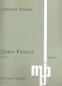 4 Prludes op.37 fr Klavier