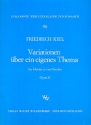 Variationen ber ein eigenes Thema op.23 fr Klavier zu 4 Hnden