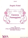Canzona Passaggiata for violin and bc