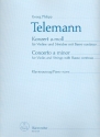 Konzert a-Moll fr Violine, Streicher und Bc  fr Violine und Klavier