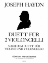 Duett fr 2 Violoncelli Spielpartitur