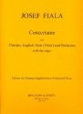 Concertante in B fr Klarinette, Englischhorn (Viola) und Orchester Klavierauszug