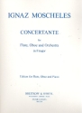 Concertante fr Flte, Oboe und Orchester fr Flte, Oboe und Klavier