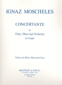 Concertante fr Flte, Oboe und Orchester fr Flte, Oboe und Klavier