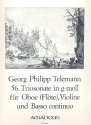 Triosonate Nr.56  fr Oboe, Violine und Bc