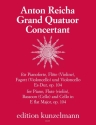 Grand quatuor concertant Es-Dur op.104 fr Klavier, Flte, Fagott und Violoncello