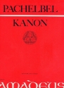 Kanon fr 3 Violinen und Ba Partitur und Stimmen