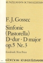 Sinfonie D-Dur op.5,3 fr Orchester Partitur