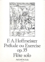 Prlude ou exercise op.35 pour la flte seul