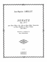 SONATE OP.5,1 POUR 2 FLUTES A BEC SOPRANOS (OU FL, HAUTBOIS,VL) SANS BASSE POULTEAU, P., REV.