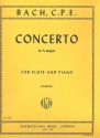 Concerto A major for flute and piano