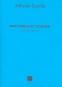 Barcarola et Scherzo pour flute et piano