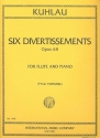 6 Divertissements op.68 for flute and piano