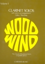 Clarinet Solos vol.1 for clarinet and piano