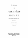 Sonate no.1 pour clarinette et piano
