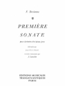 Sonate no.1 pour clarinette et piano