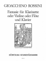 Fantasie fr Klarinette (Violine / Flte) und Klavier