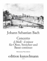 Concerto d-Moll für Oboe, Streicher und Bc für Oboe und Klavier