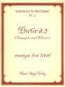 Partie a deux für Trompete und Klavier anonym um 1700