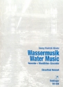 Wassermusik für Blockflötenensemble, Cembalo ad lib. Partitur und Stimmen