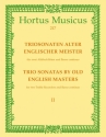 Triosonaten alter englischer Meister Band 2 fr 2 Altblockflten und Bc Partitur und 3 Stimmen