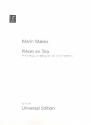 Pieces en trio for 2 soprano recorders and piano score and parts  (archive copy)