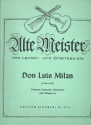 Pavanen, Fantasien, Romanzen und Villancicos fr Singstimme und Gitarre (Gitarre solo)
