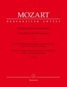 Sonate C-Dur KV263 fr 2 Violinen, 2 Trompeten, Orgel, Violoncello und Kontraba,     Partitur (= Orgel)