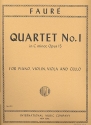 Quartet c minor no.1 op.15. for violin, viola, cello and piano