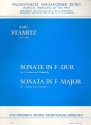 Sonate F-Dur fr 2 Violinen und Violoncello Partitur und 3 Stimmen