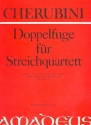 Doppelfuge fr Violine, 2 Violen und Violoncello (3 Va+Vc oder 4 Va)