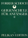 Geigenschule fr Anfnger Band 2