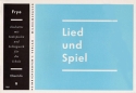 LIED UND SPIEL HEFT 9, OBERSTUFE FUER STABSPIELE UND SCHLAGWERK FRYE, KARL, ED